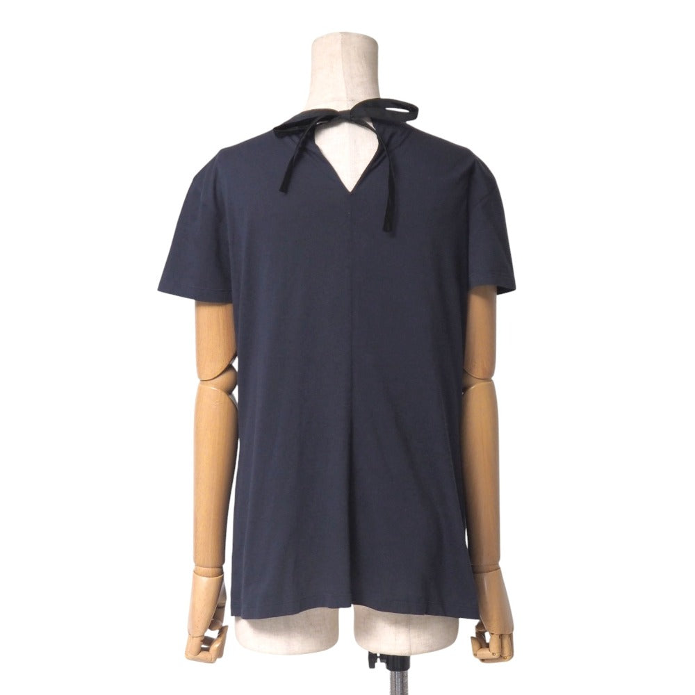 LOUIS VUITTON Cut 100% cotton Navy black RW142W F6TS36B1L M