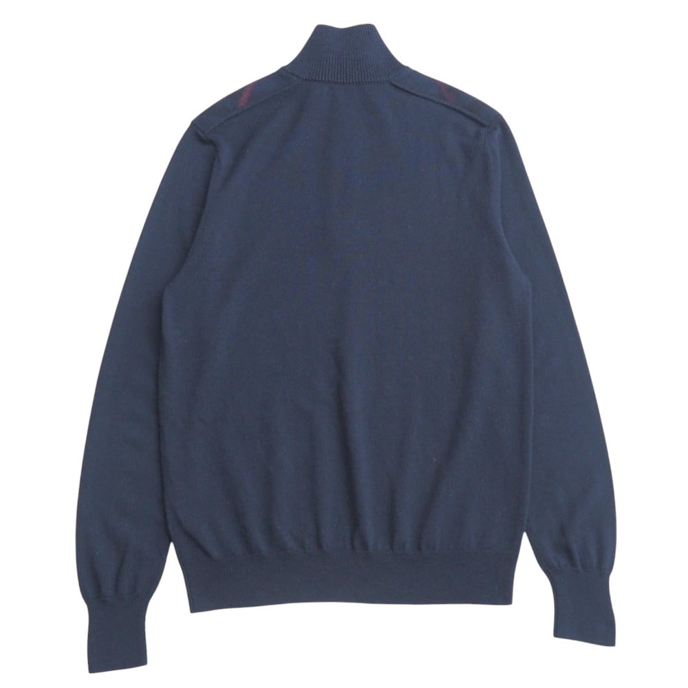 BURBERRY knit 100% wool Navy 4027544 M