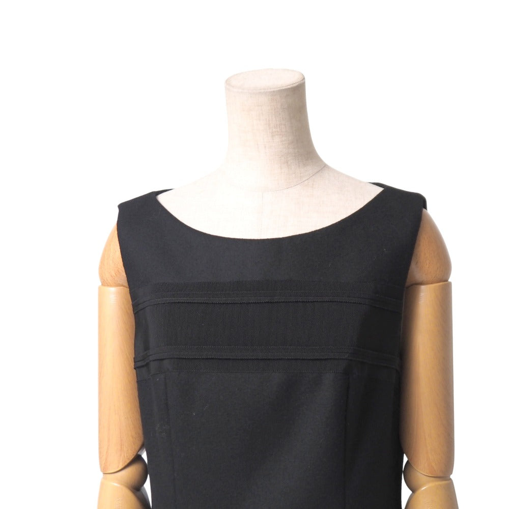 PRADA one piece 100% wool black P31Z1 S152 1JTT 42