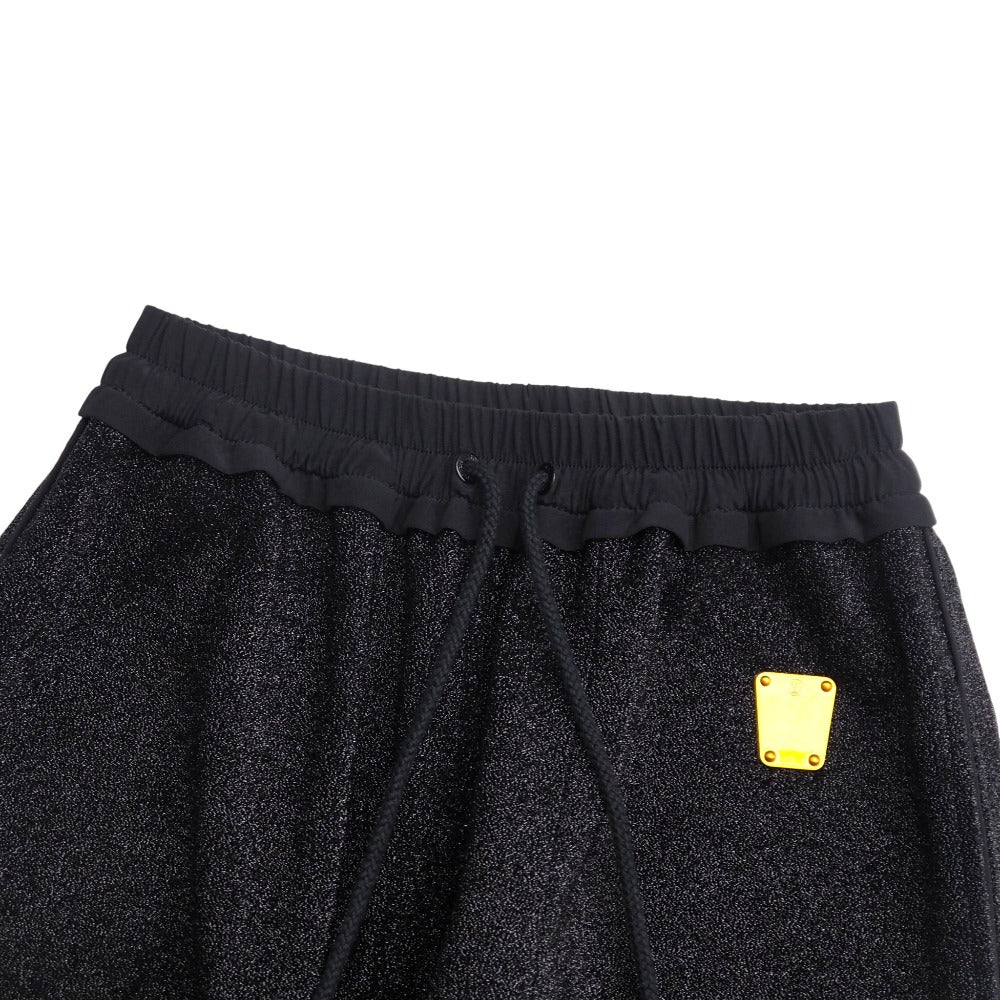 LOUIS VUITTON Pants 52% nylon, 48% polyester (using slit thread) Black type RW231W T62 FOJX21 XS