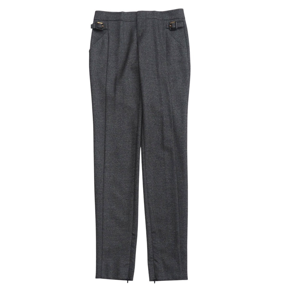 GUCCI Pants 95% wool, 4% cashmere, 1% elastane Dark gray type 297190 ZX809 36