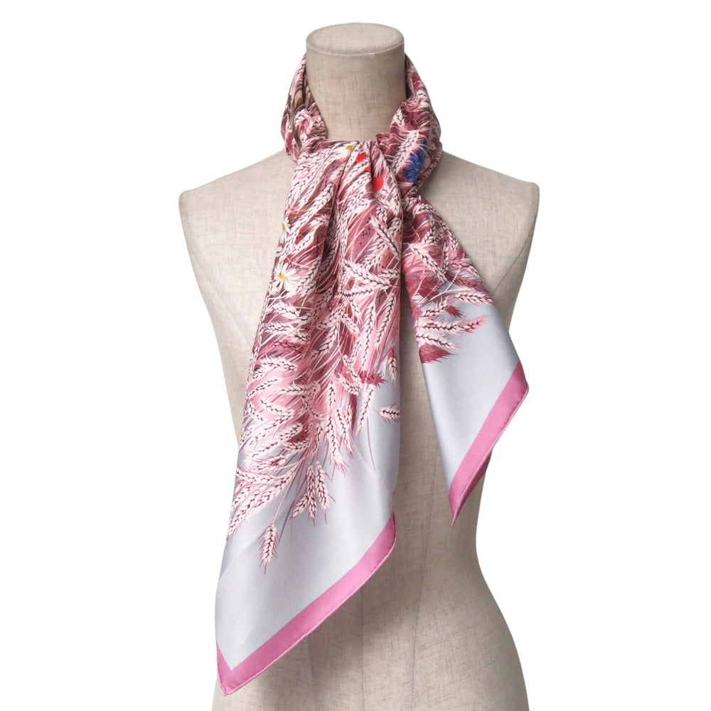 HERMES scarf 100% silk multicolor