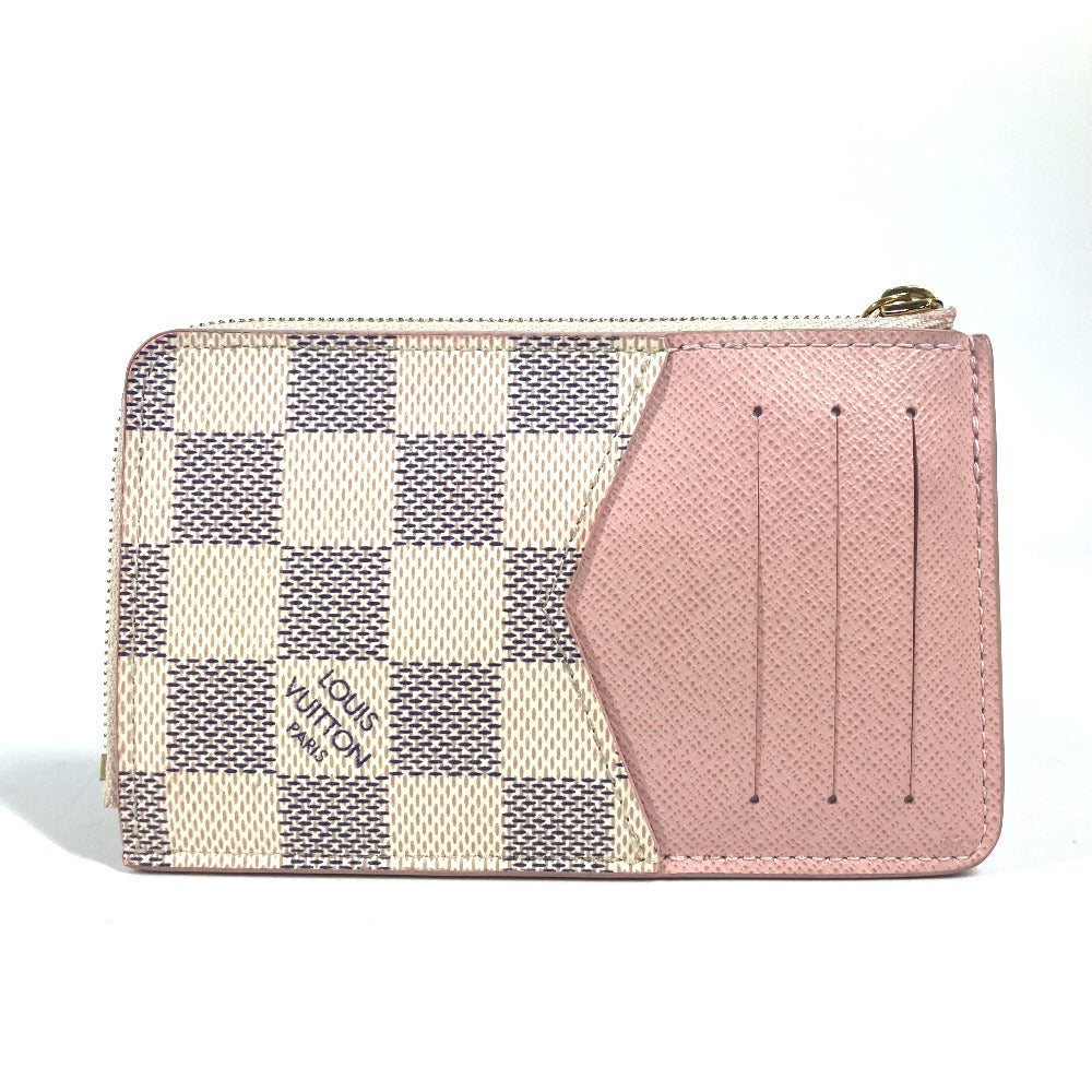 LOUIS VUITTON Coin case N60498ã Damier Azur Canvas gray Damier Azur Porte Cartes Rectove