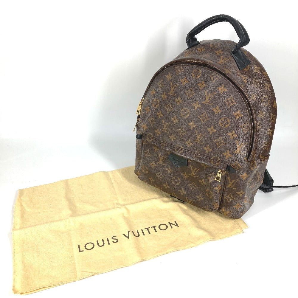 LOUIS VUITTON Backpack M44871 Monogram canvas Brown Monogram Palm Springs Backpack PM unisex(Unisex)