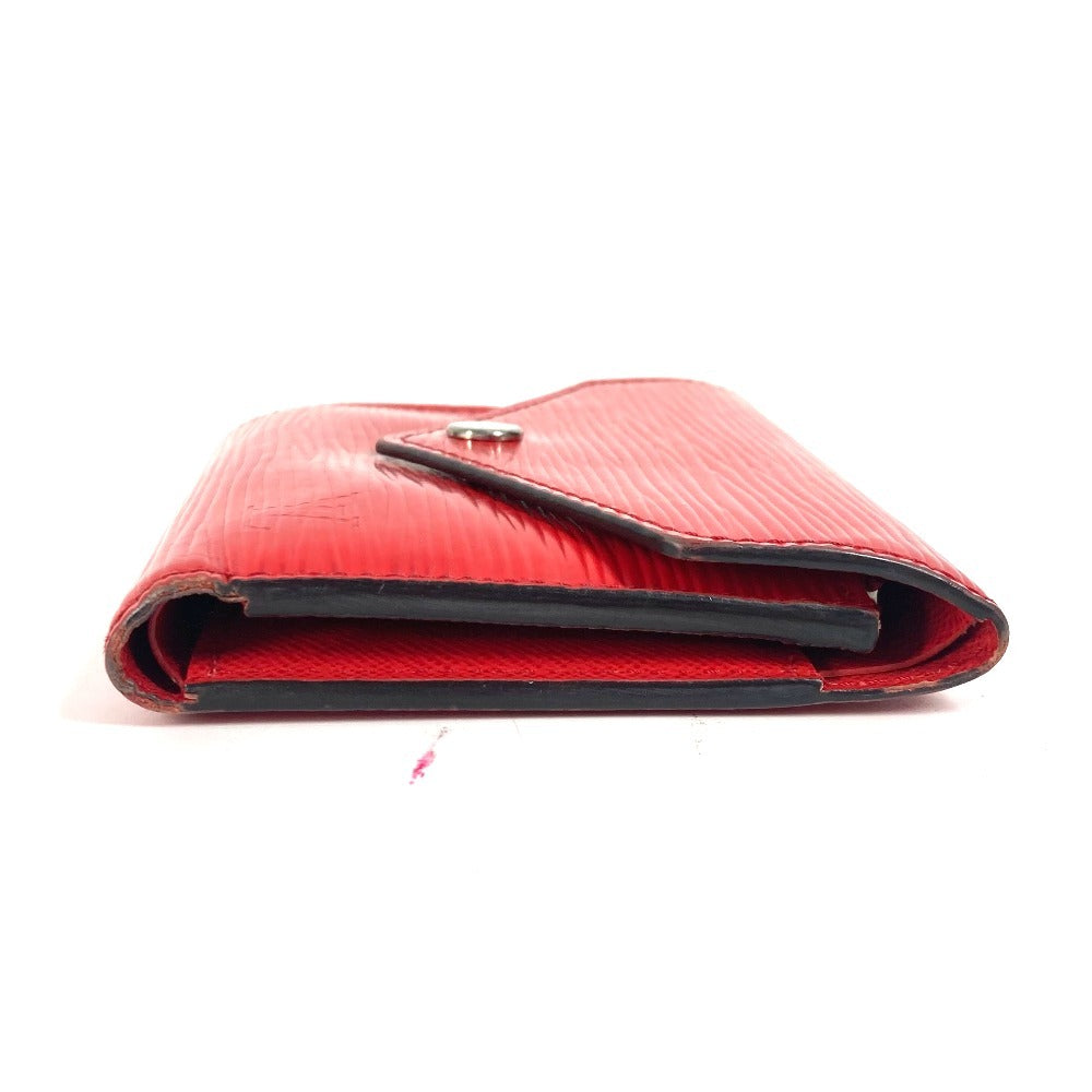 LOUIS VUITTON Trifold wallet M62172 Epi Leather Red Epi Portefeuille Victorine Women