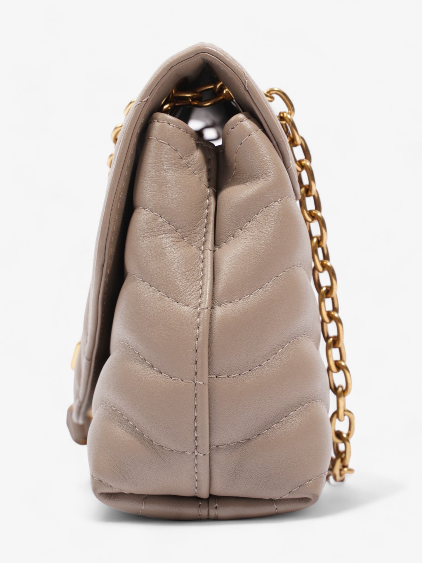 Louis Vuitton New Wave Chain Taupe Calfskin Leather MM