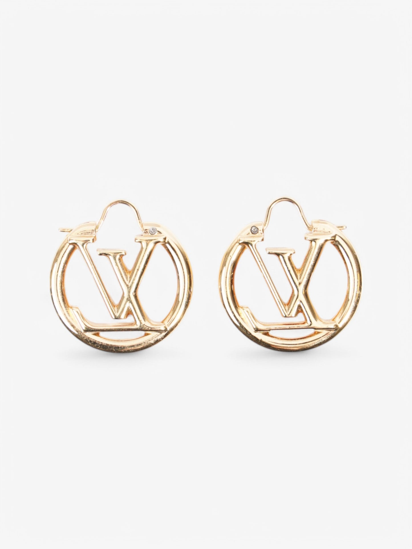 Louis Vuitton Louise Earrings Gold Base Metal PM