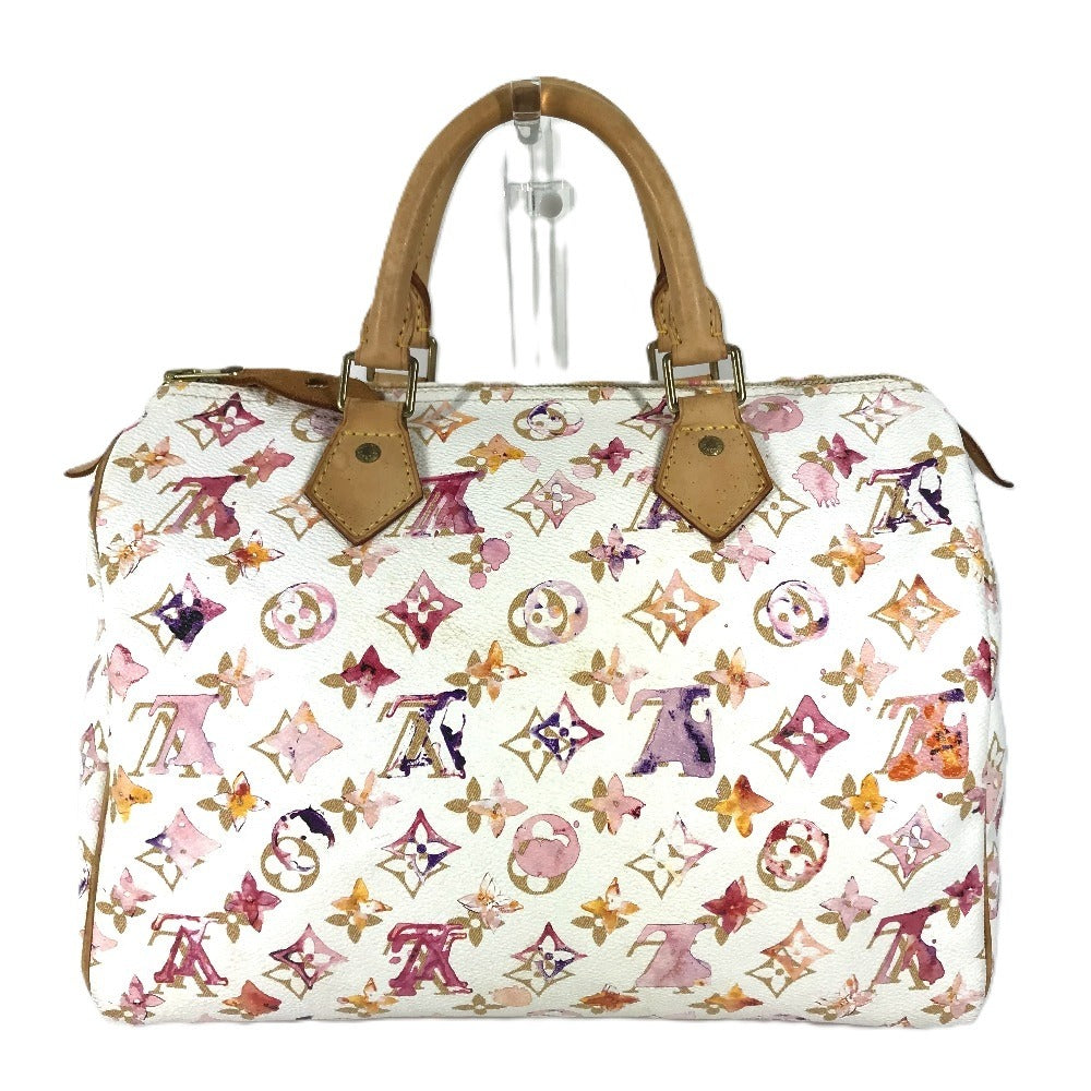 LOUIS VUITTON Handbag M95751 , Monogram Watercolor Canvas white Monogram Watercolor VVN Speedy 30