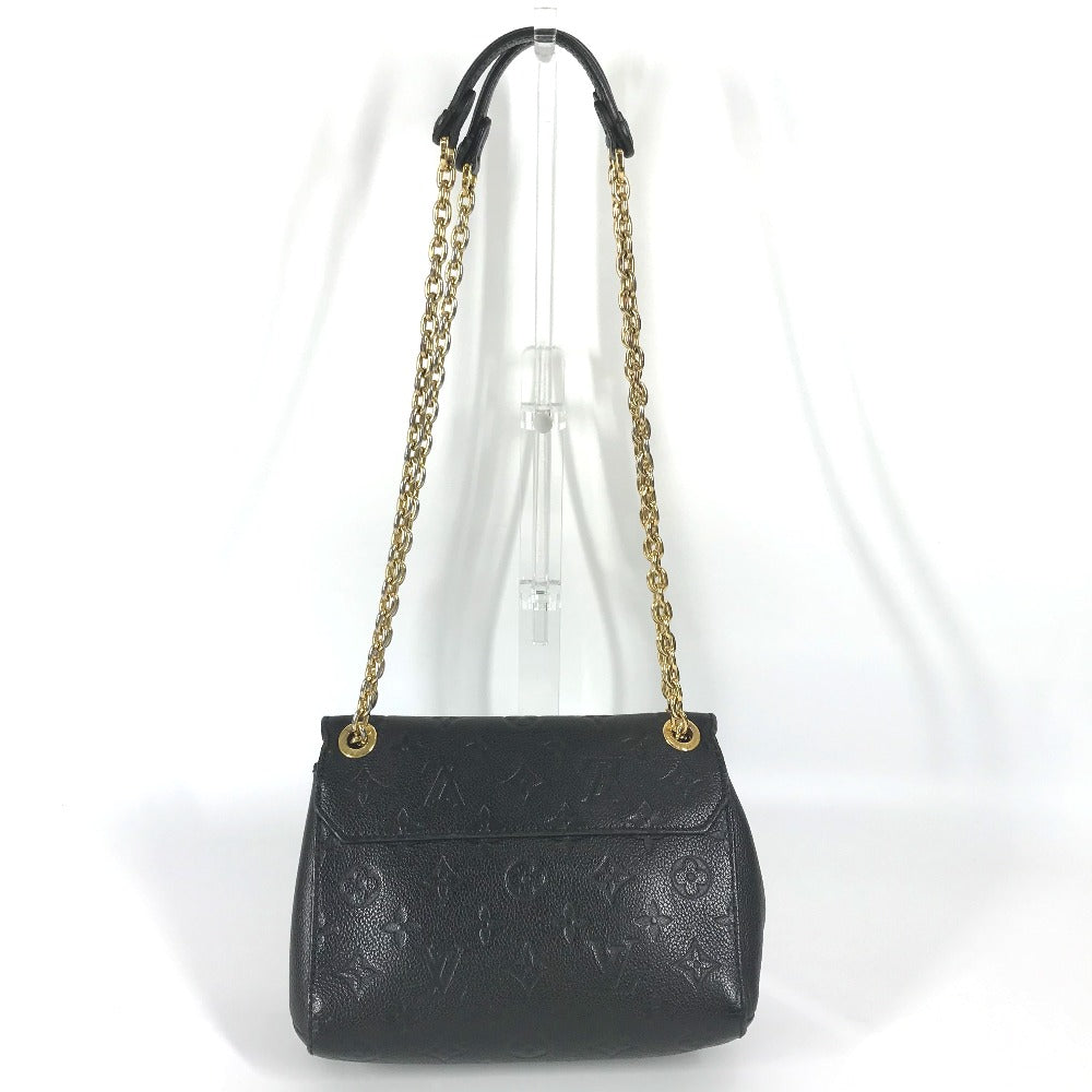 LOUIS VUITTON Shoulder Bag M44550 Monogram Ann Platt Leather black Monogram Ann Platt Vavan BB