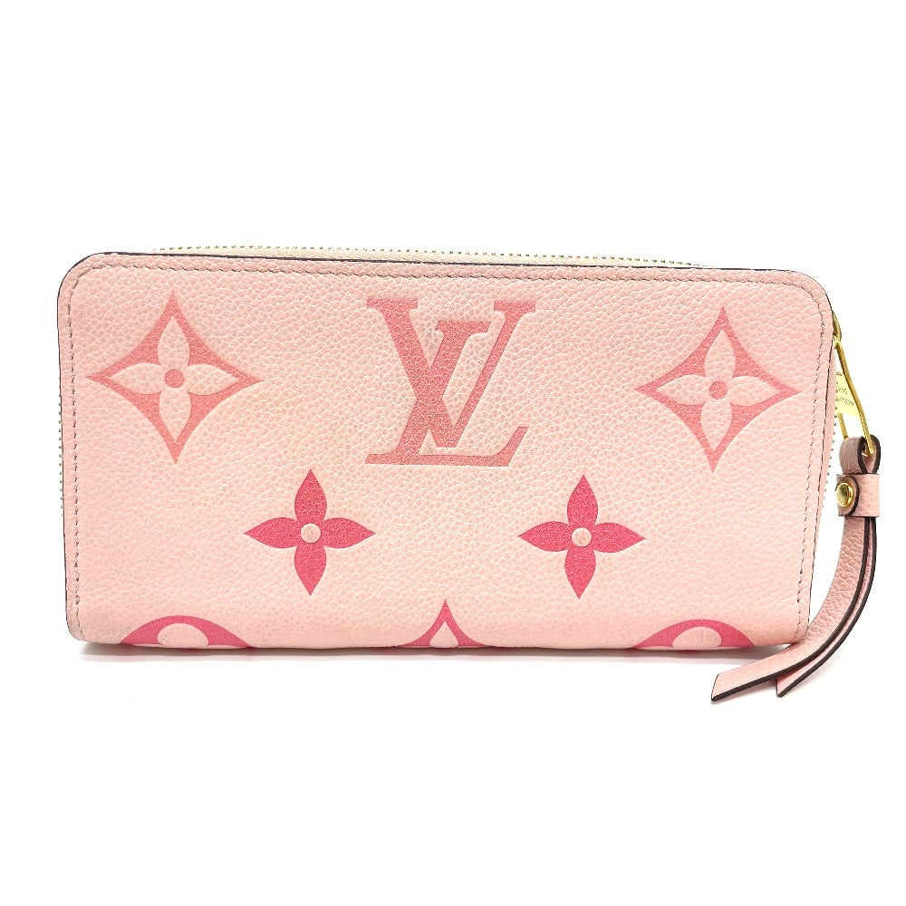 LOUIS VUITTON Long Wallet Purse M80403 Monogram Ann Platt Leather pink Monogram Unplant By the pool Women