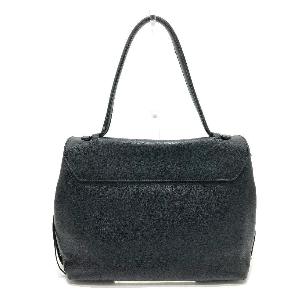 LOUIS VUITTON Handbag N92280 leather black logoMetal Rock Me MM Women