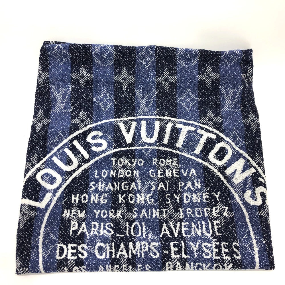 LOUIS VUITTON towel cotton blue Monogram TRUNKSï¿½â¢BAGS unisex(Unisex)
