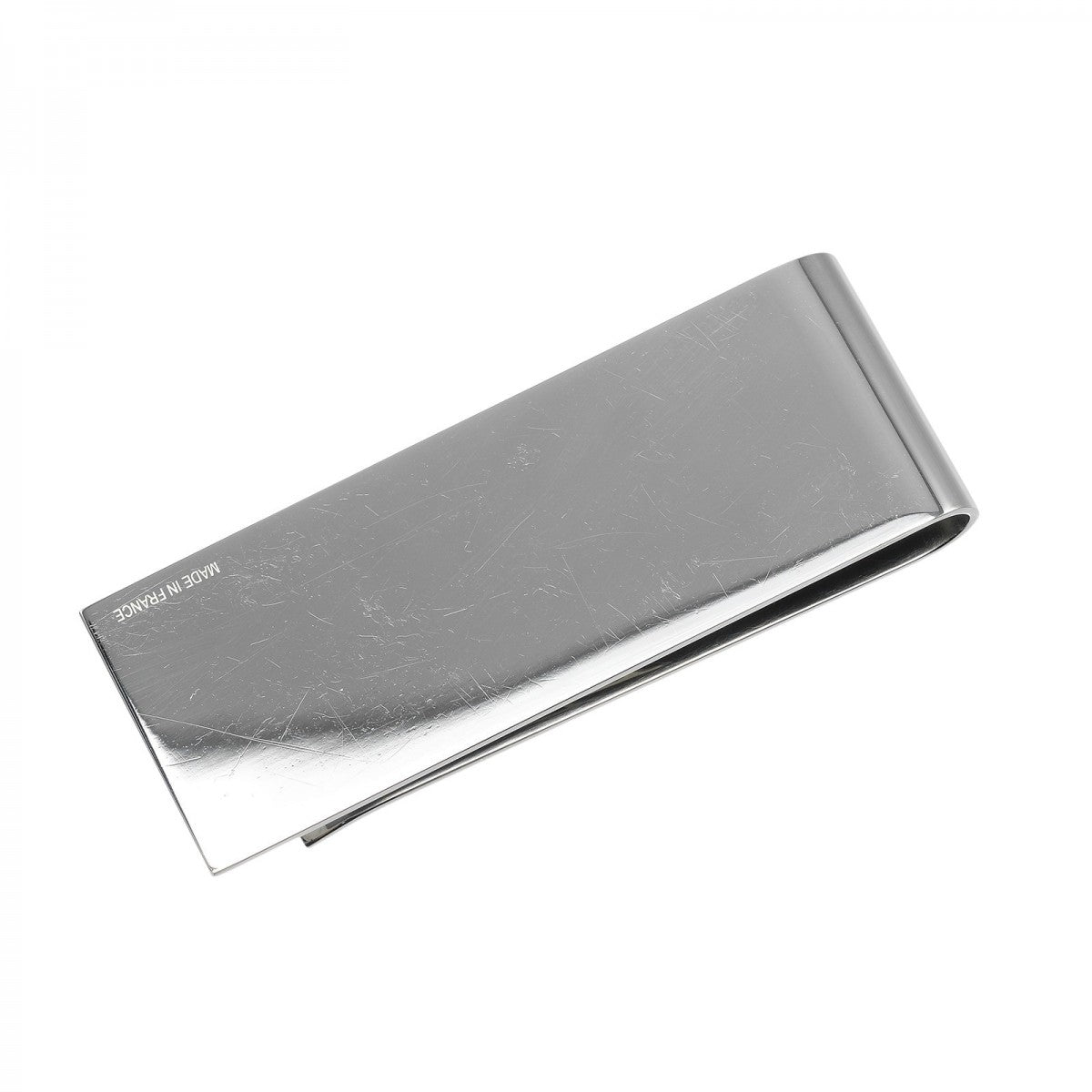 LOUIS VUITTON Money clip M65041 metal Silver Bill Clip Champs ElysÃ©es