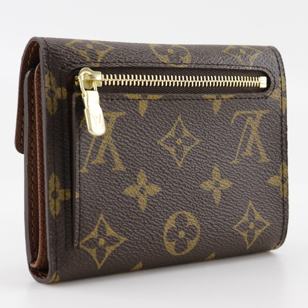 LOUIS VUITTON Bifold Wallet M58013 Monogram canvas Brown Portefeuille and Koala Women