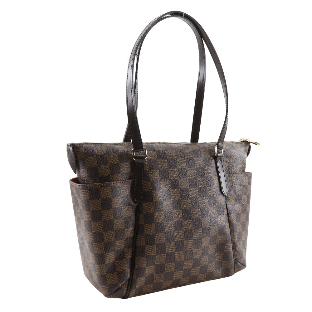 LOUIS VUITTON Tote Bag N41282 Damier canvas Brown Totally PM