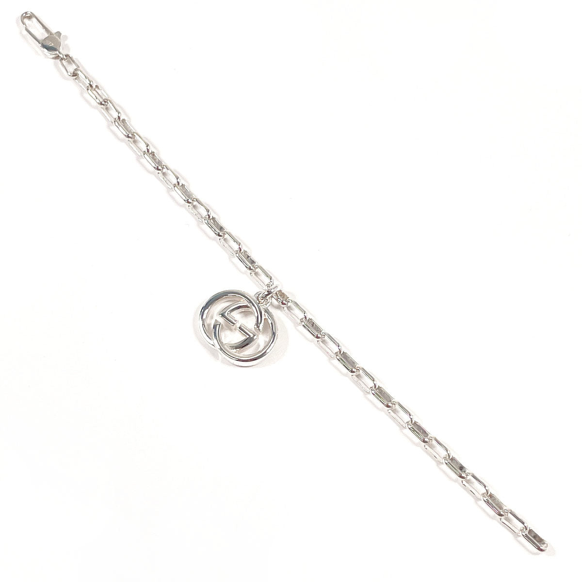 GUCCI bracelet Silver925 Silver Interlocking G