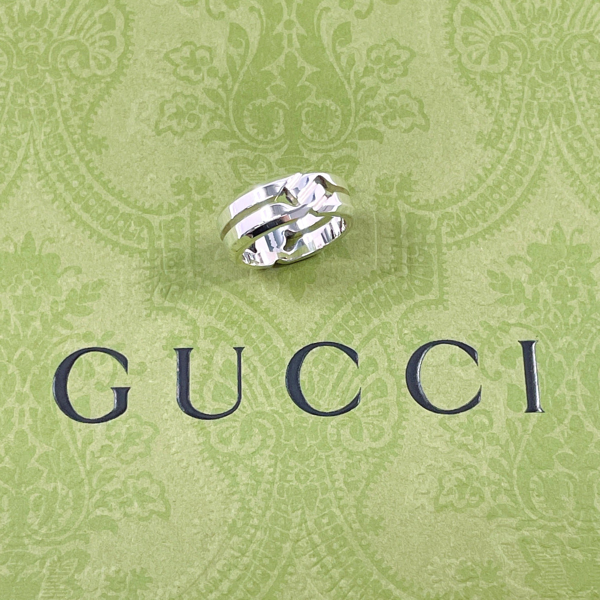 GUCCI Ring Silver925 Silver Knot infinity 9
