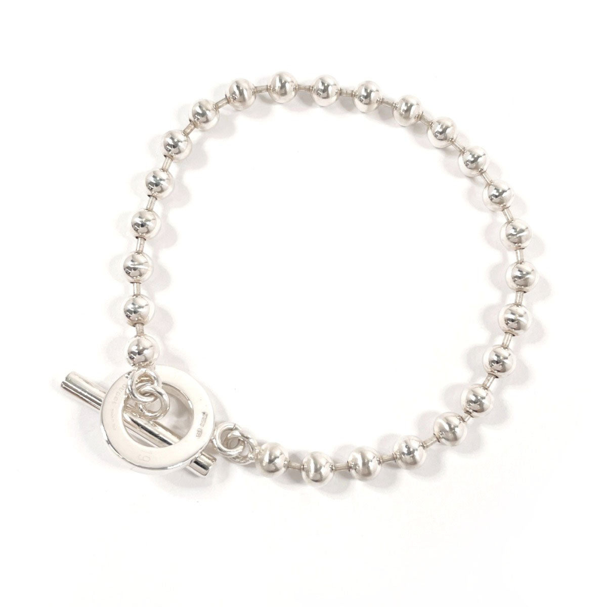GUCCI bracelet Silver925 Silver Ball chain 19