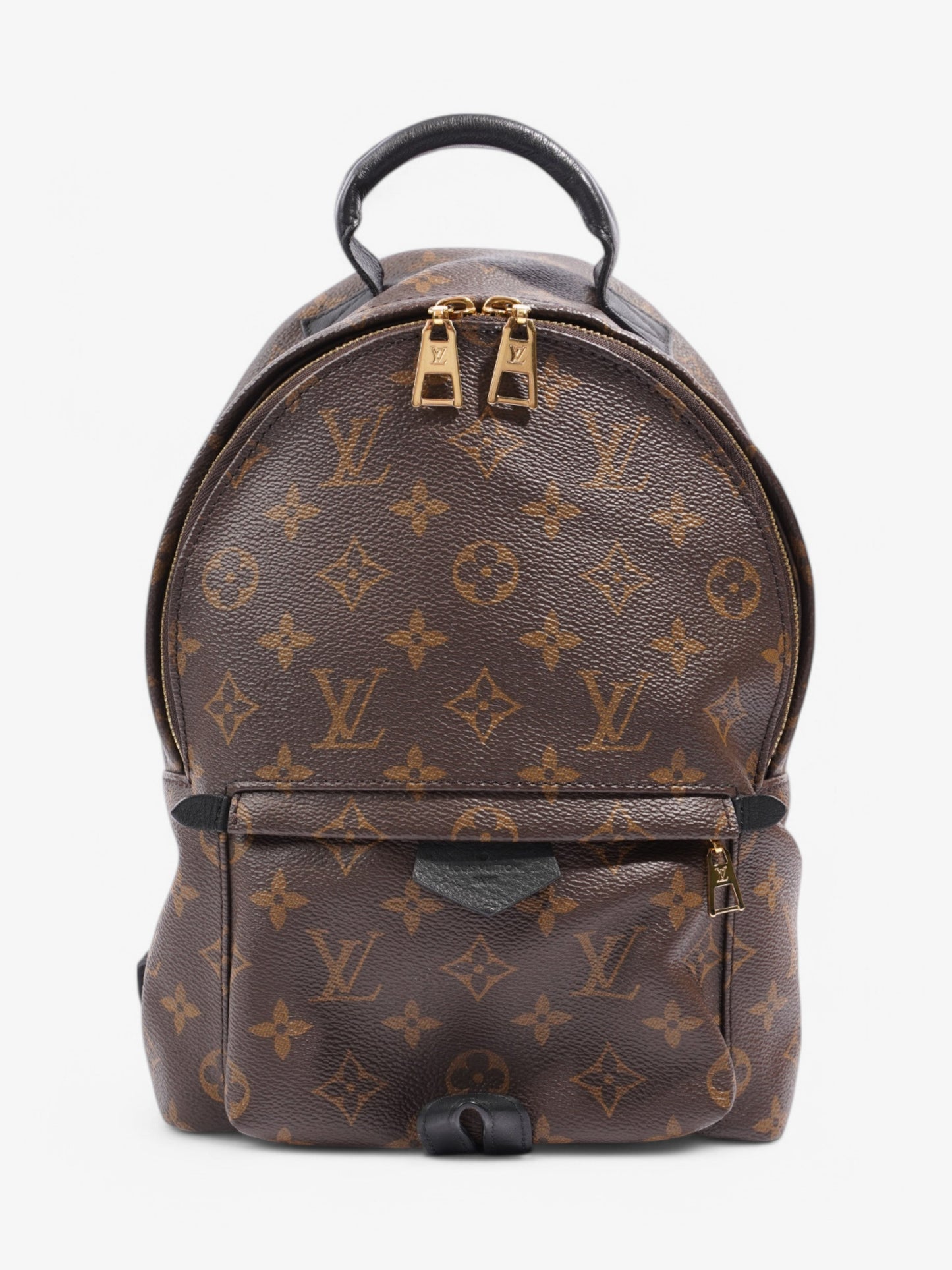 Louis Vuitton Palm Springs Monogram / Black Coated Canvas Medium