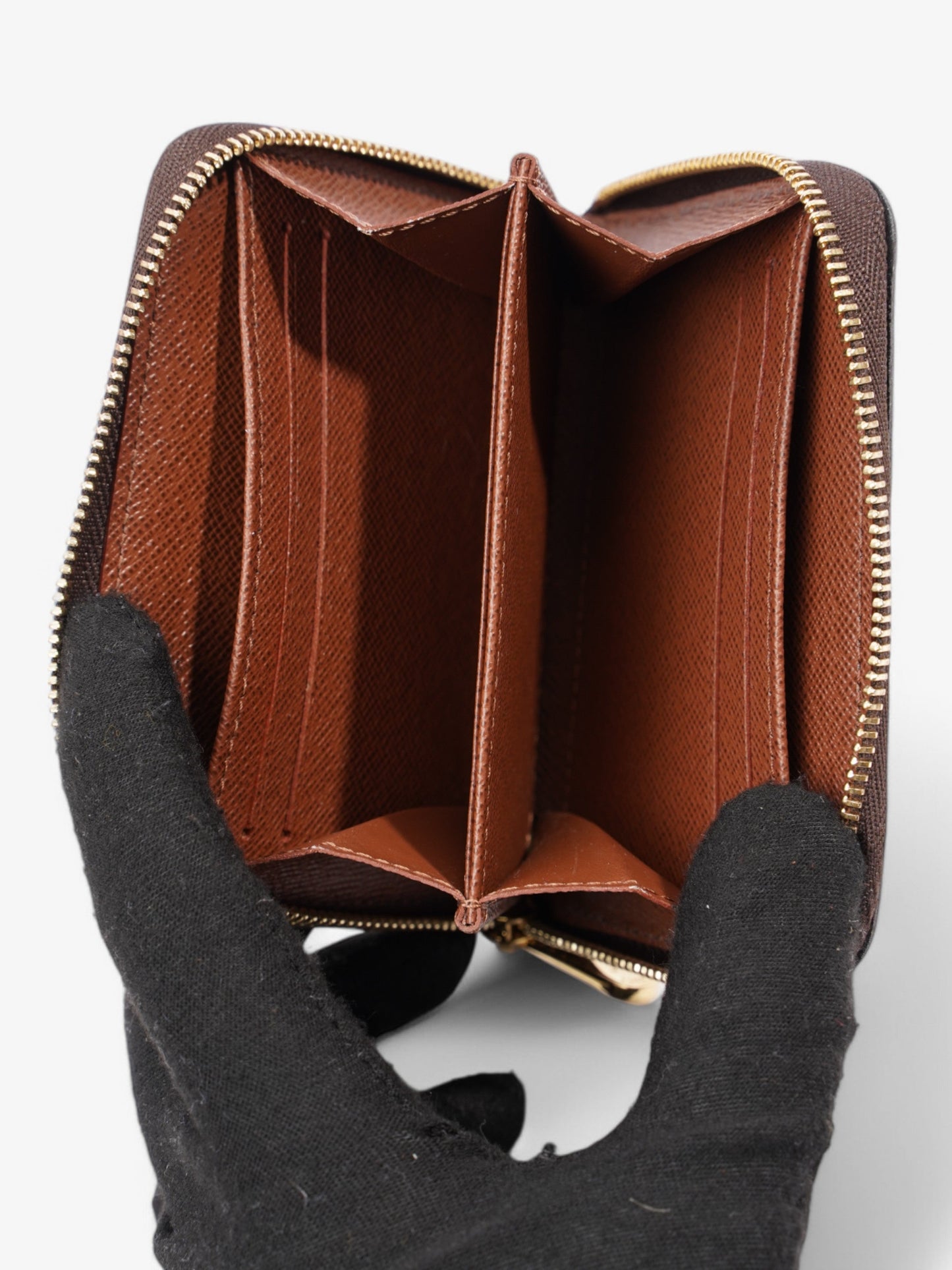 Louis Vuitton Zip Wallet Monogram Coated Canvas