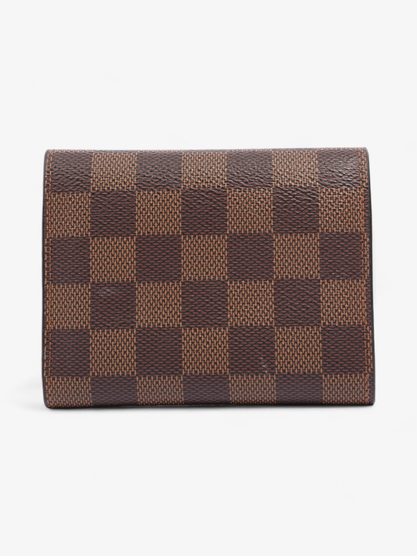 Louis Vuitton Victorine Wallet Damier Ebene / Red Canvas