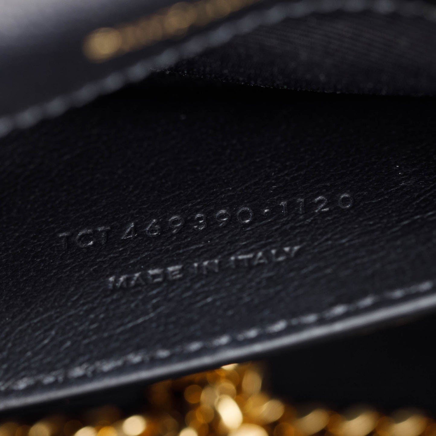 Saint Laurent 2020 Black Grain De Poudre Leather Small Kate Bag