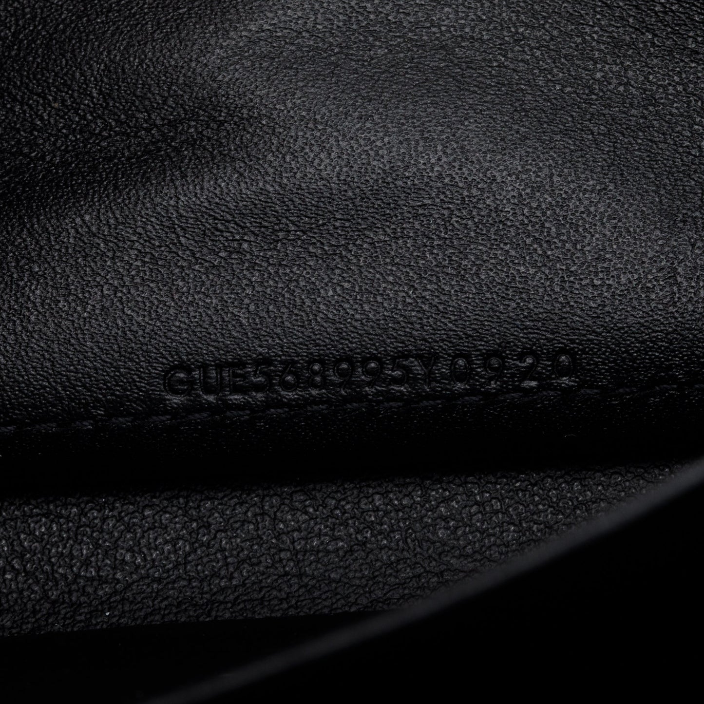 Saint Laurent 2020 Black Grained De Poudre Cassandre Zip Around Wallet