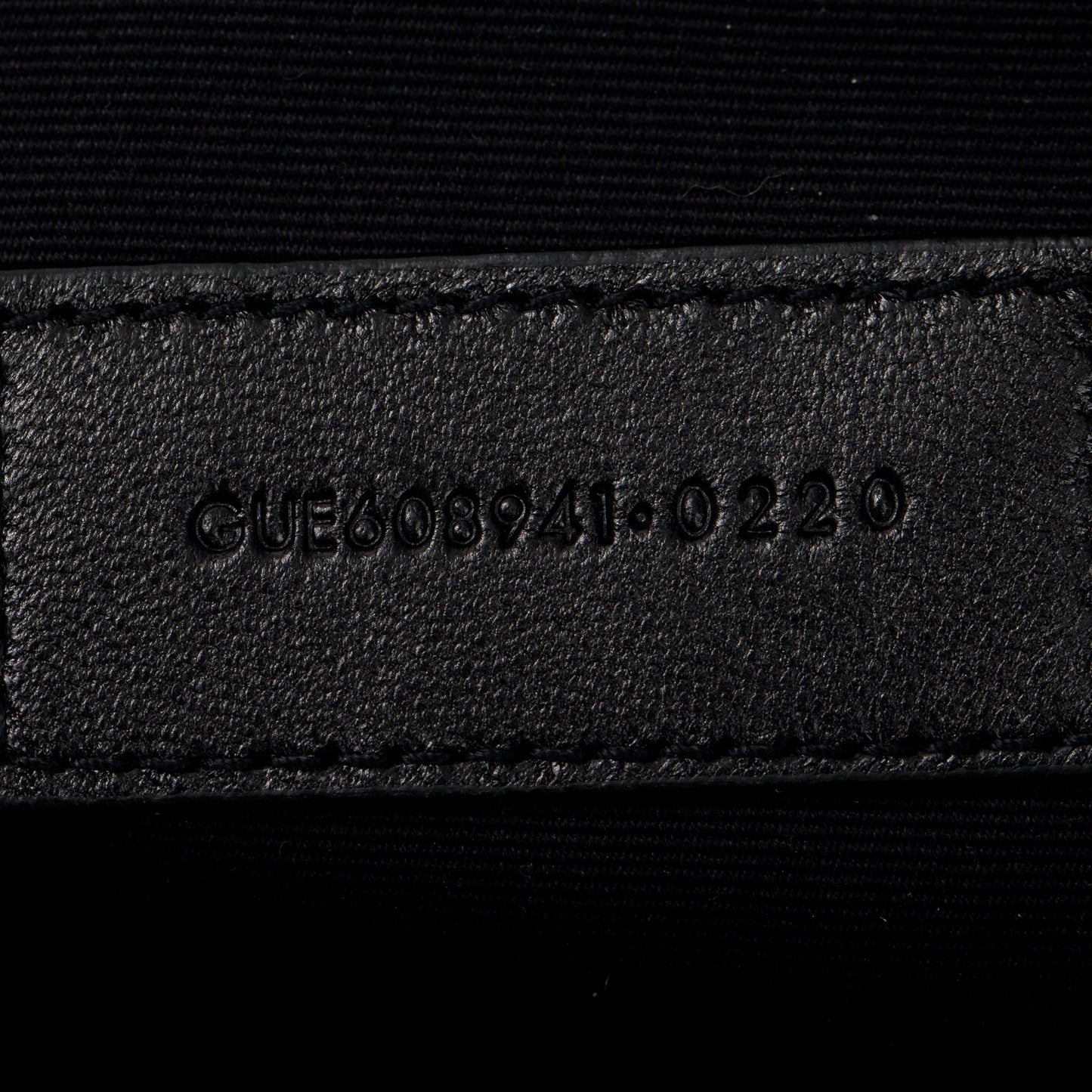Saint Laurent 2020 Black Quilted Mini Becky Double Zip Bag