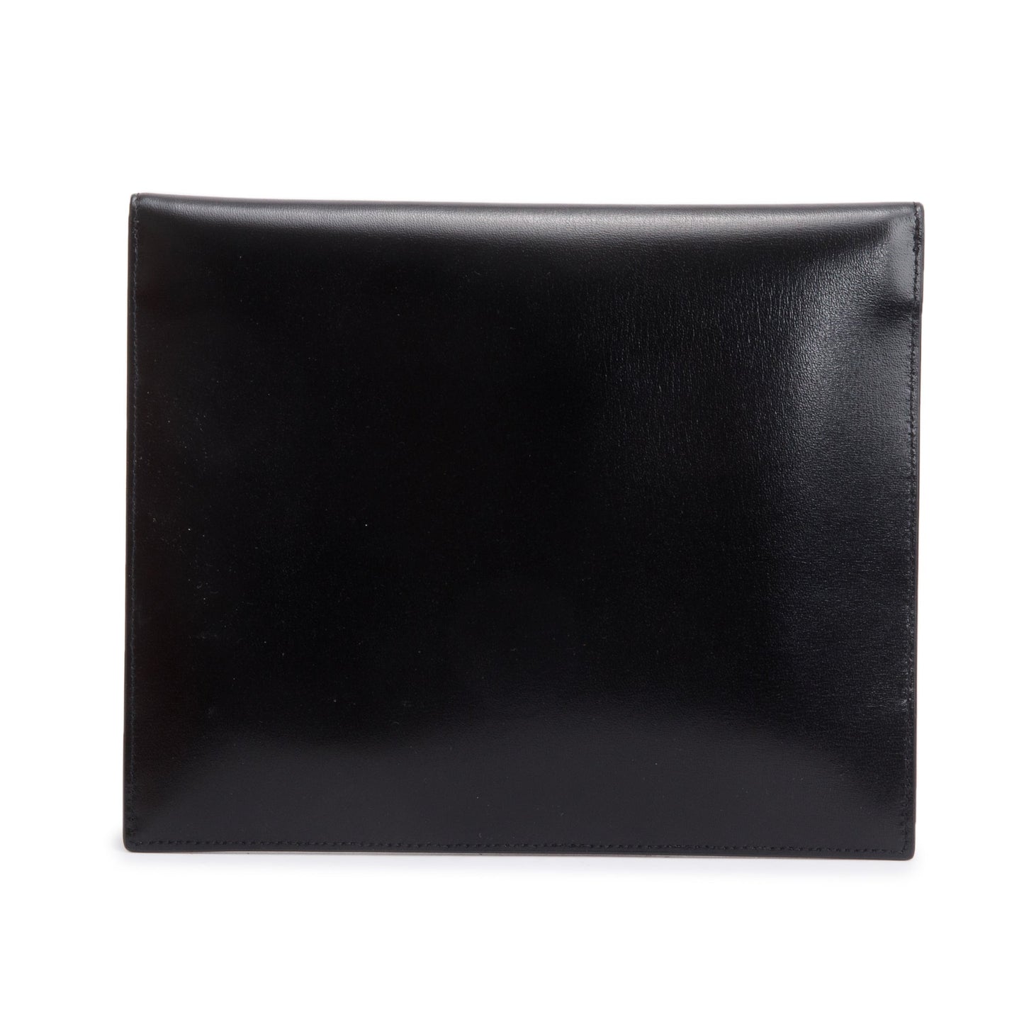 Saint Laurent 2020 Black Smooth Shiny Leather Baby Uptown Pouch