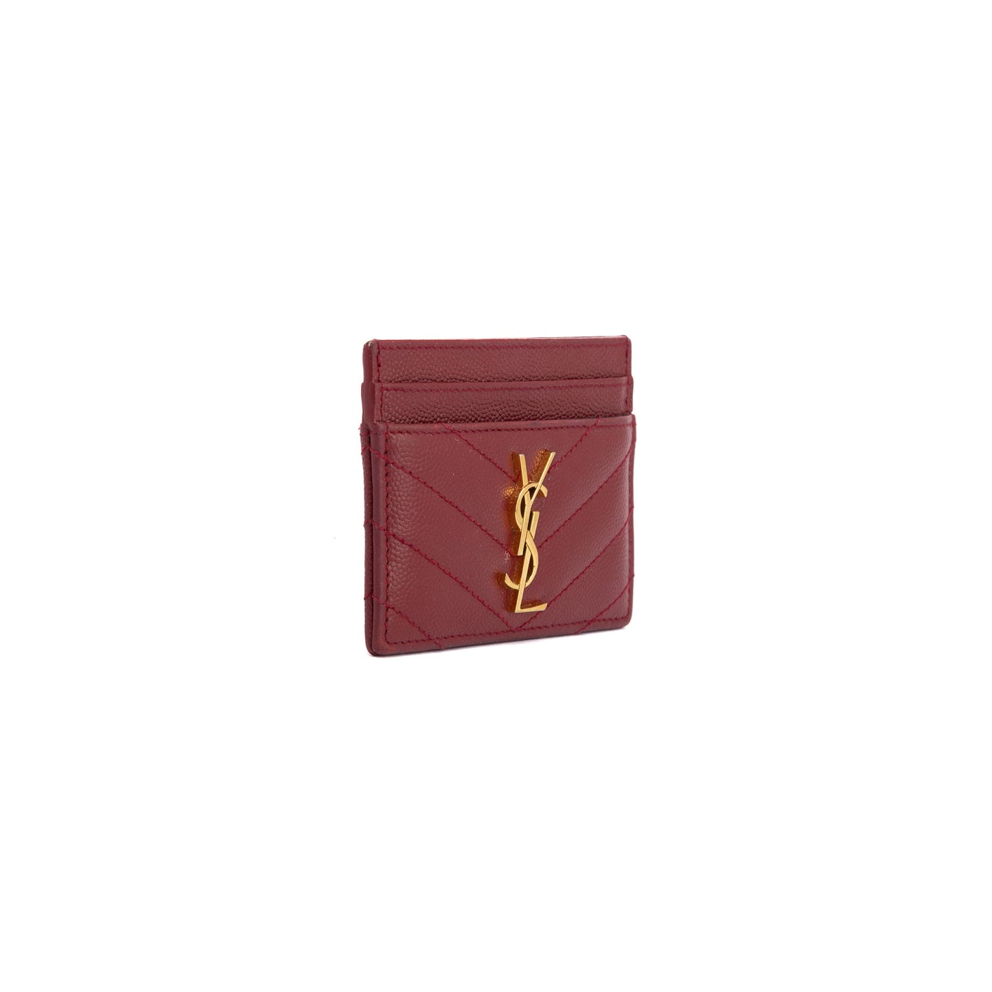 Saint Laurent 2020 Cassandre Matelasse Card Case
