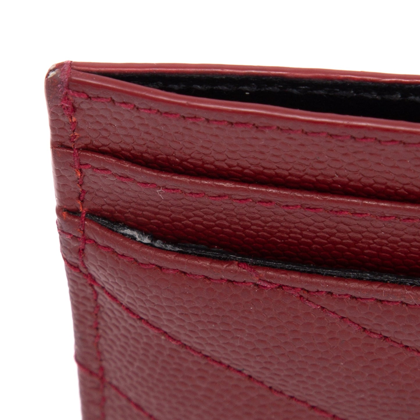 Saint Laurent 2020 Cassandre Matelasse Card Case