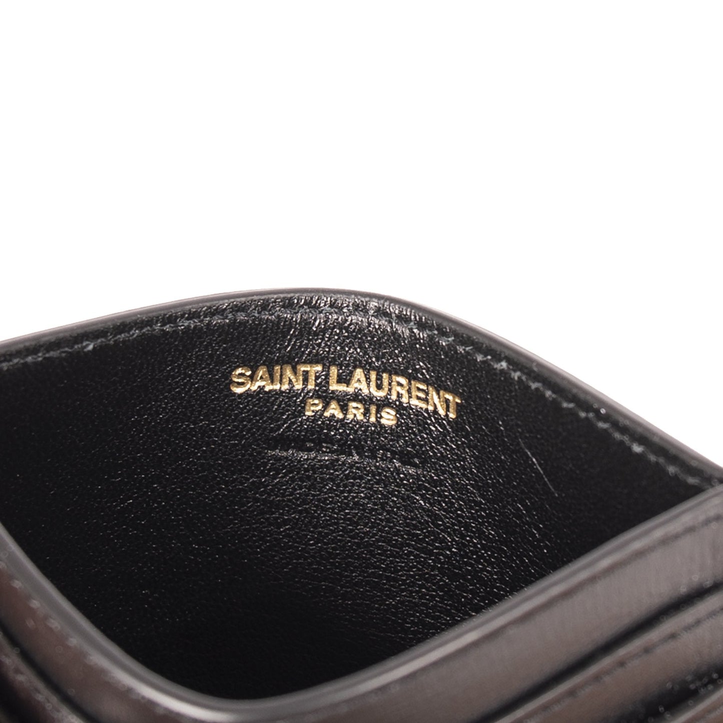 Saint Laurent 2020 Leather Card Holder
