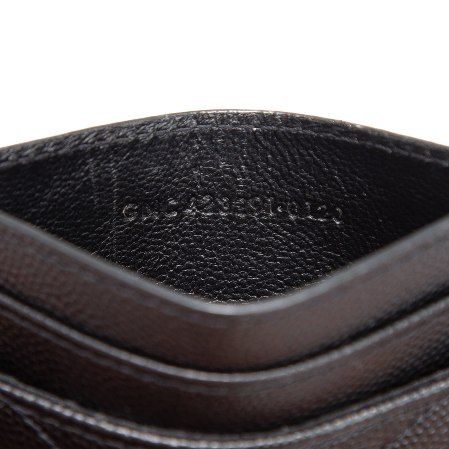 Saint Laurent 2020 Monogram Leather Card Holder