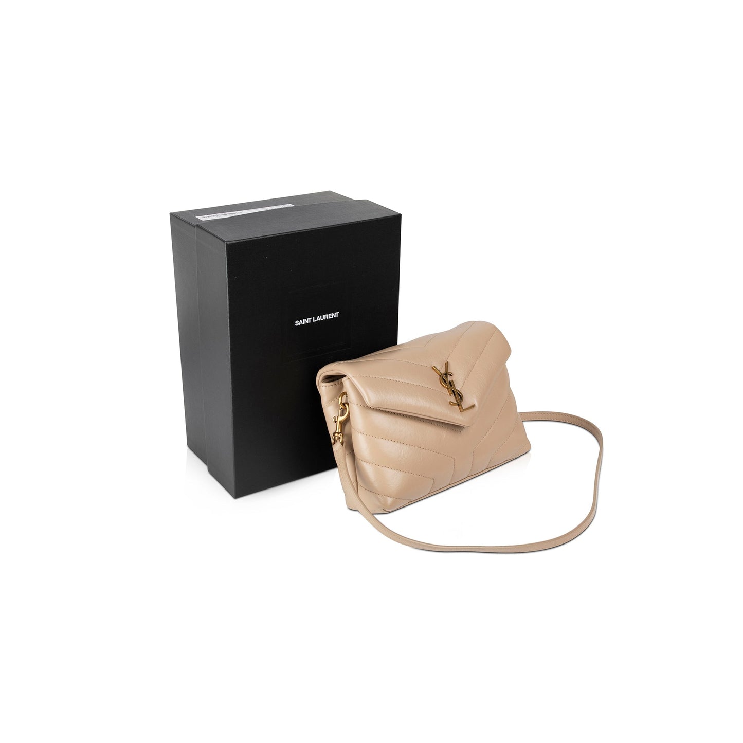 Saint Laurent 2020 Monogram Matelasse Toy Loulou Crossbody Bag