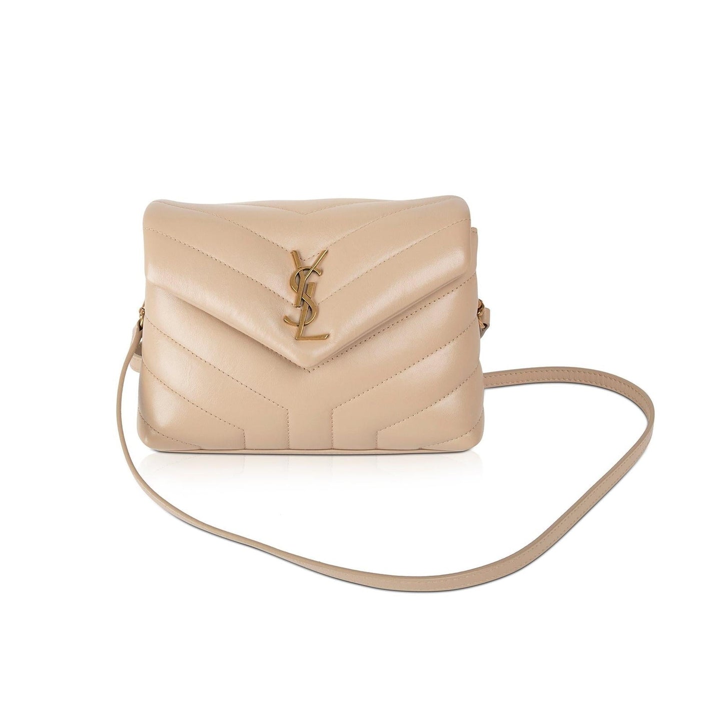 Saint Laurent 2020 Monogram Matelasse Toy Loulou Crossbody Bag