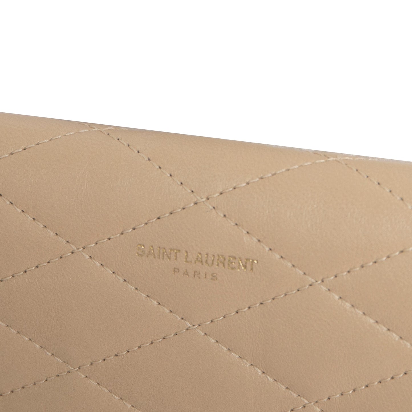 Saint Laurent 2020 Quilted Sade Envelope Pouch Clutch