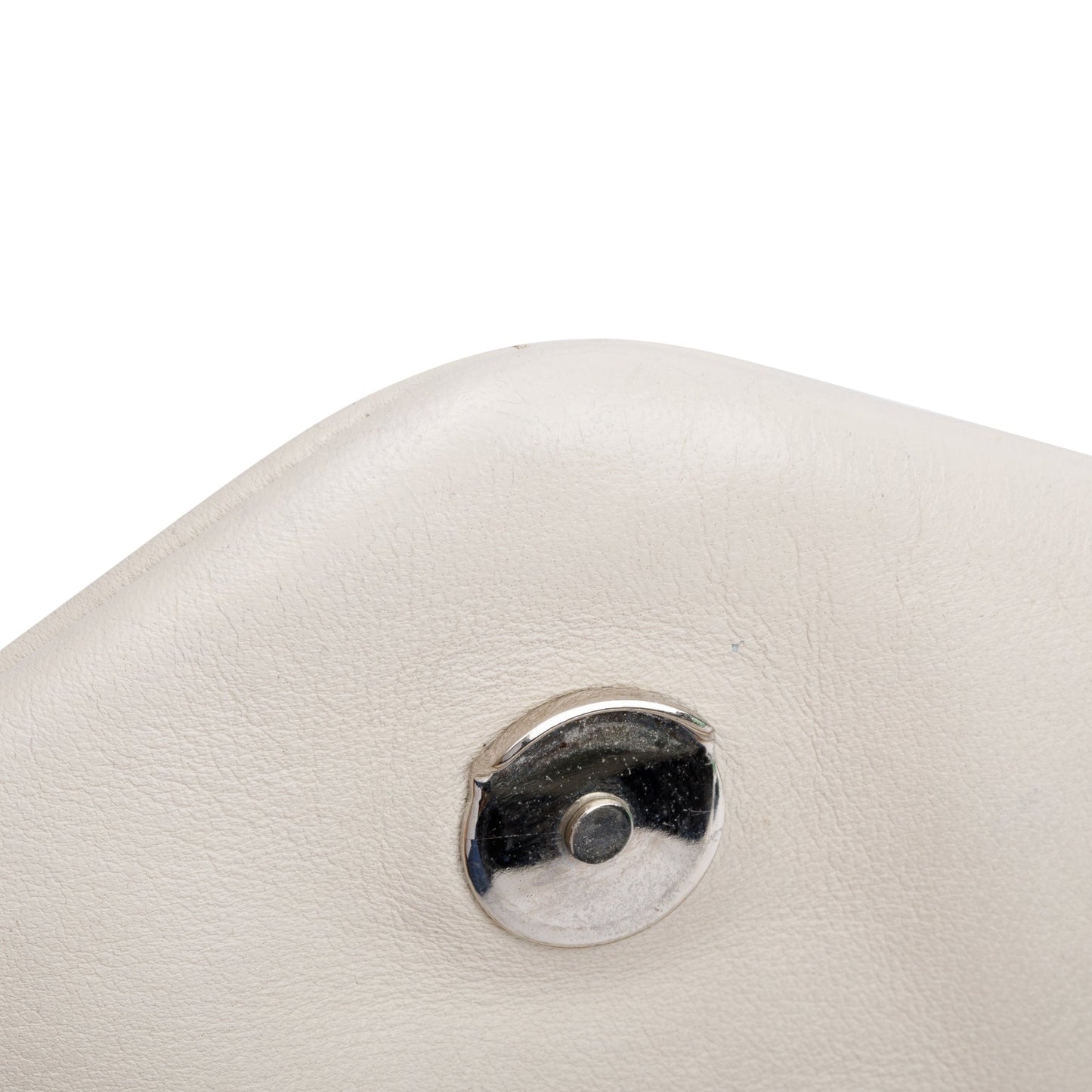 Saint Laurent 2020 White Nappa Leather Toy Puffer Loulou Shoulder Bag