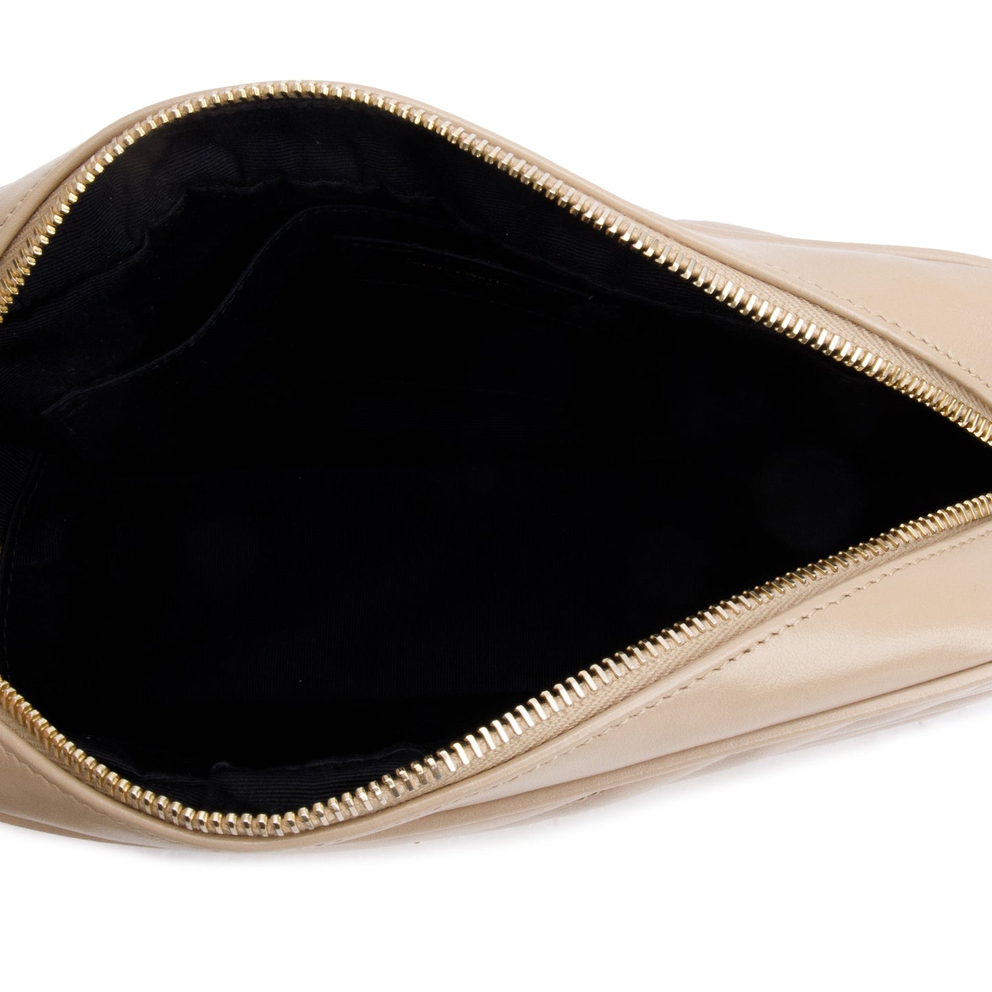 Saint Laurent 2021 Beige Quilted Leather Lou Camera Bag