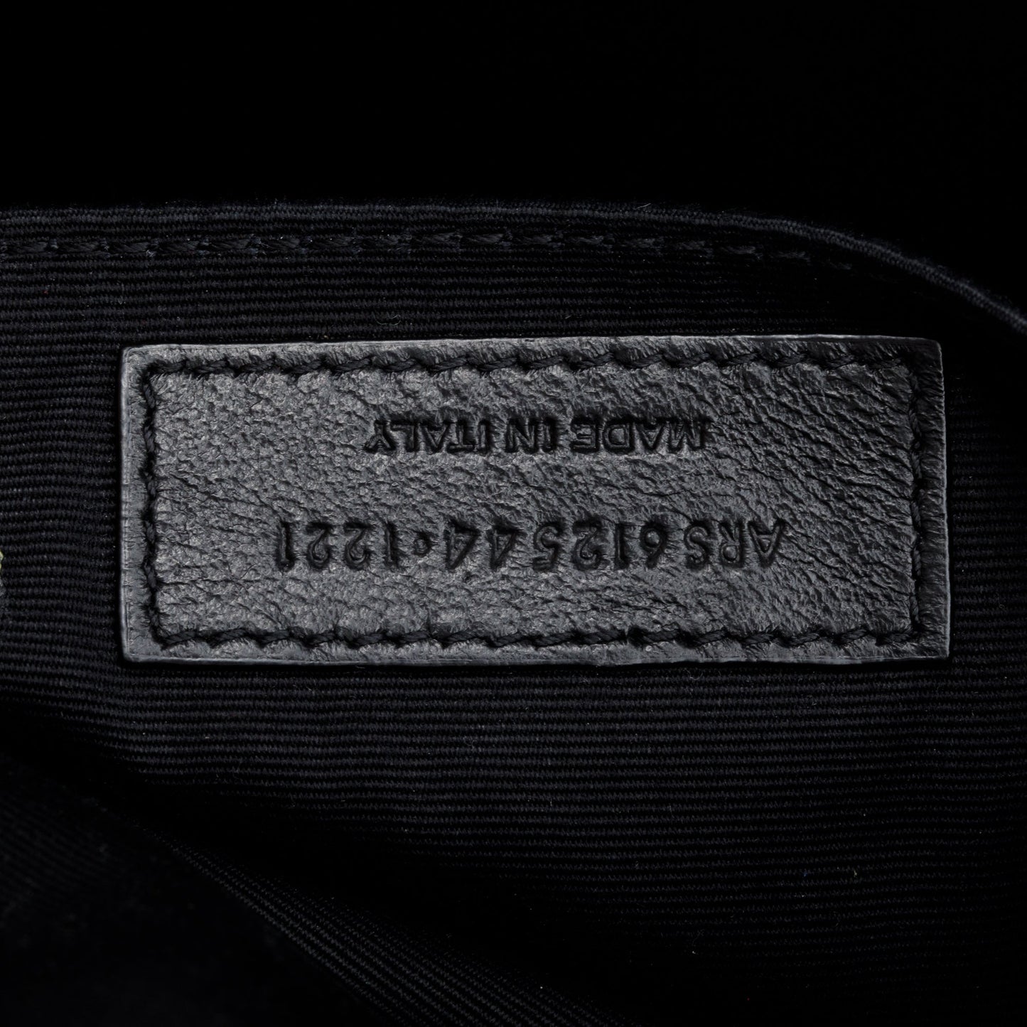 Saint Laurent 2021 Black Quilted Leather Lou Camera Bag