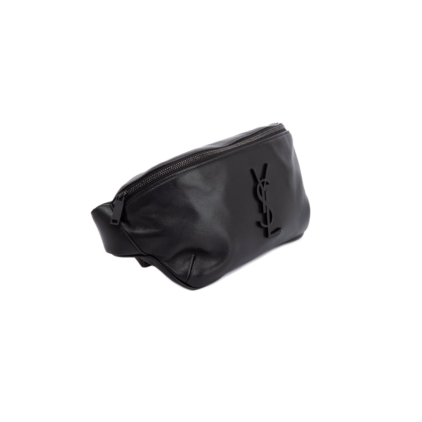 Saint Laurent 2021 Black Soft Lambskin Cassandre Classic Crossbody Bag