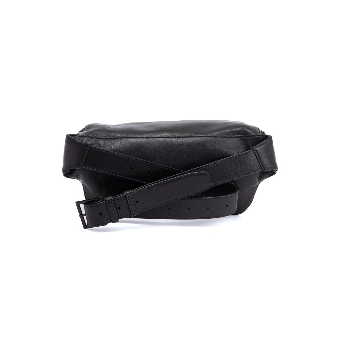 Saint Laurent 2021 Black Soft Lambskin Cassandre Classic Crossbody Bag