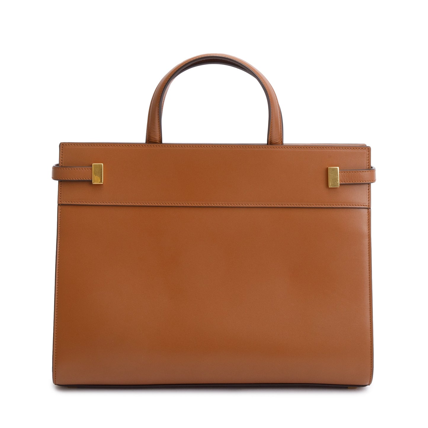 Saint Laurent 2021 Brown Manhattan Tote Bag