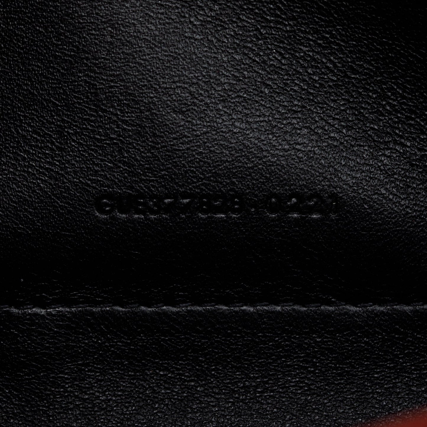 Saint Laurent 2021 Burgundy Grain De Poudre Leather Cassandre Matelasse Chain Wallet
