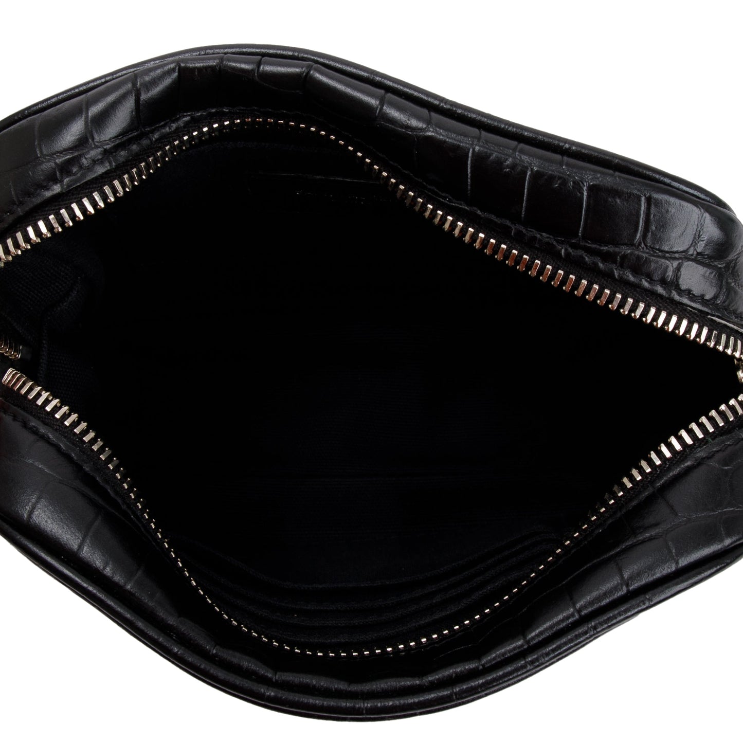 Saint Laurent 2021 Croc-Embossed Camp Camera Bag
