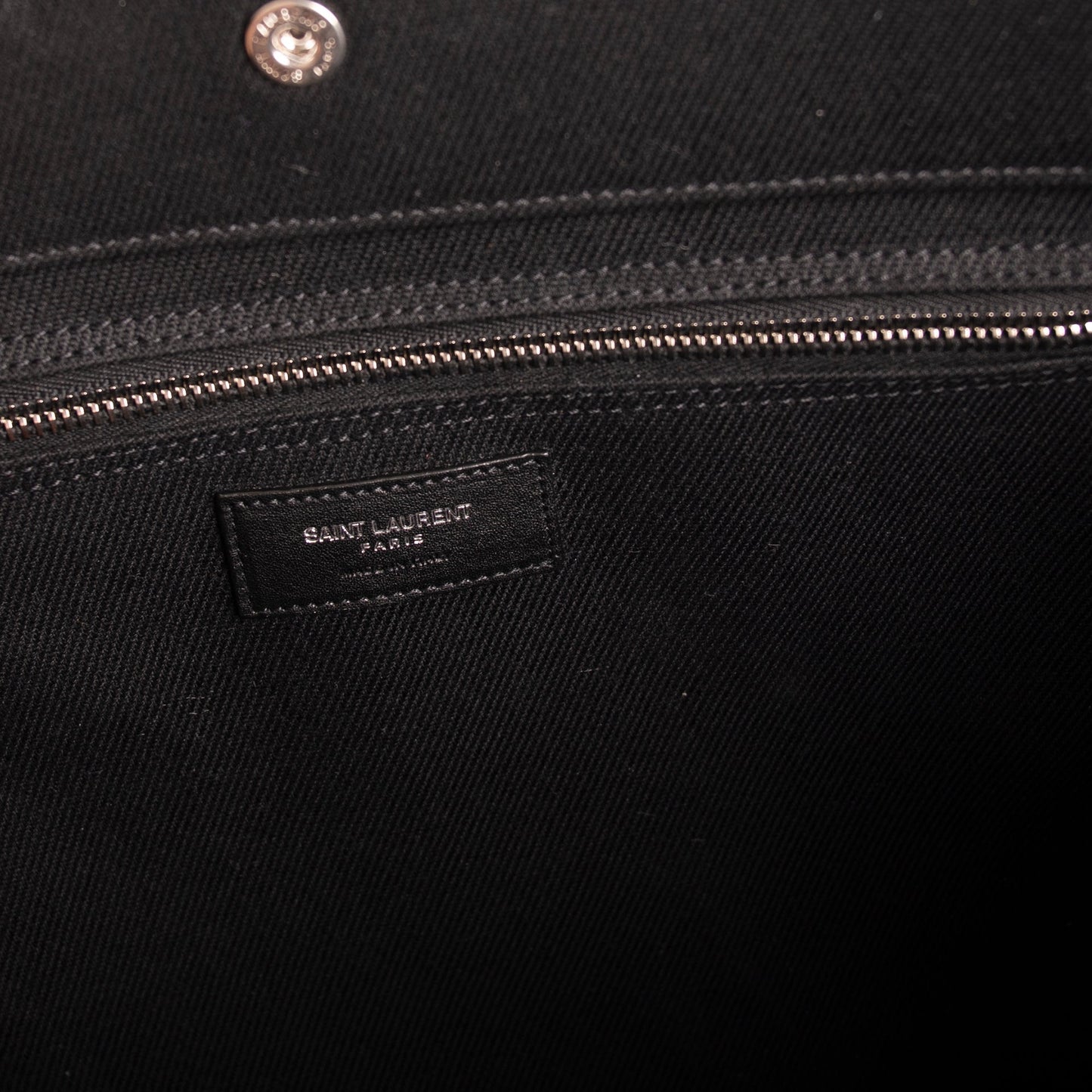 Saint Laurent 2021 Large Rive Gauche Canvas Tote