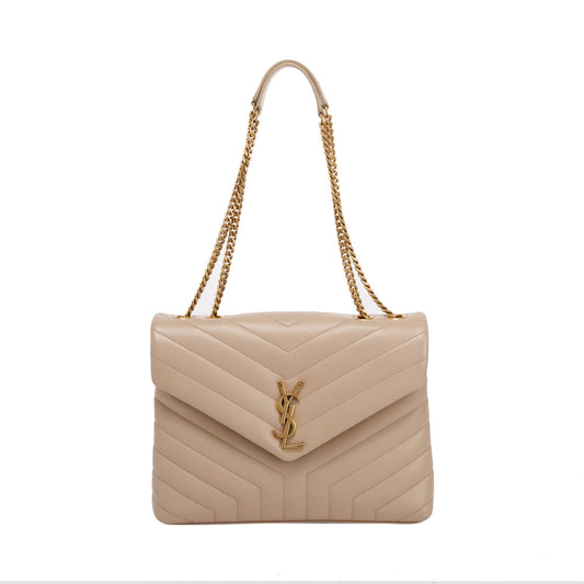 Saint Laurent 2021 Medium Loulou Monogram Shoulder Bag