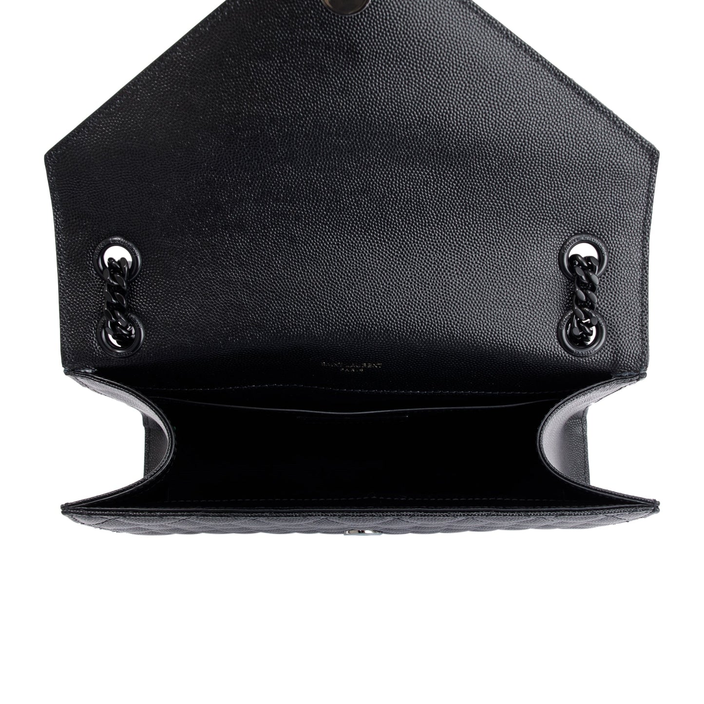 Saint Laurent 2021 Medium Monogram Matelasse Envelope Chain Bag