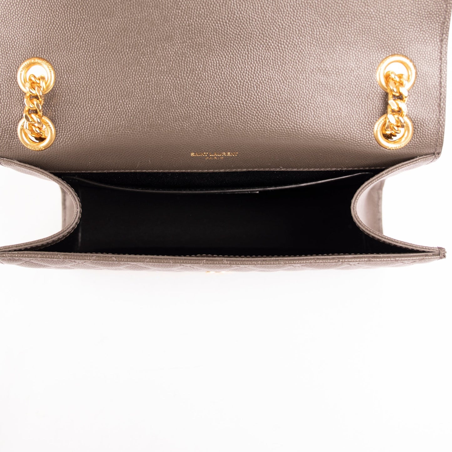 Saint Laurent 2021 Medium Monogram Matelasse Envelope Chain Bag