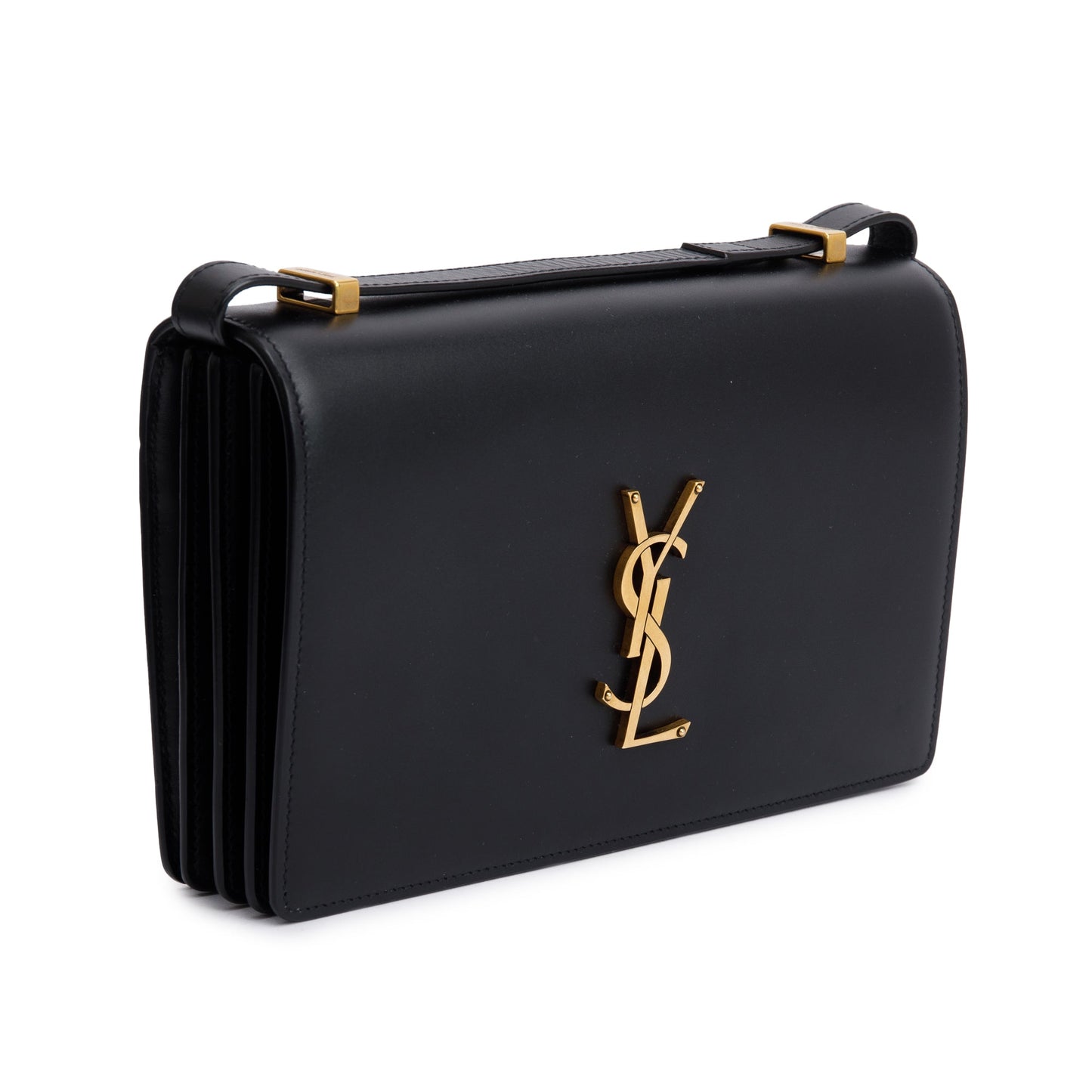 Saint Laurent 2022 Black Calfskin Leather Small Dylan Shoulder Bag