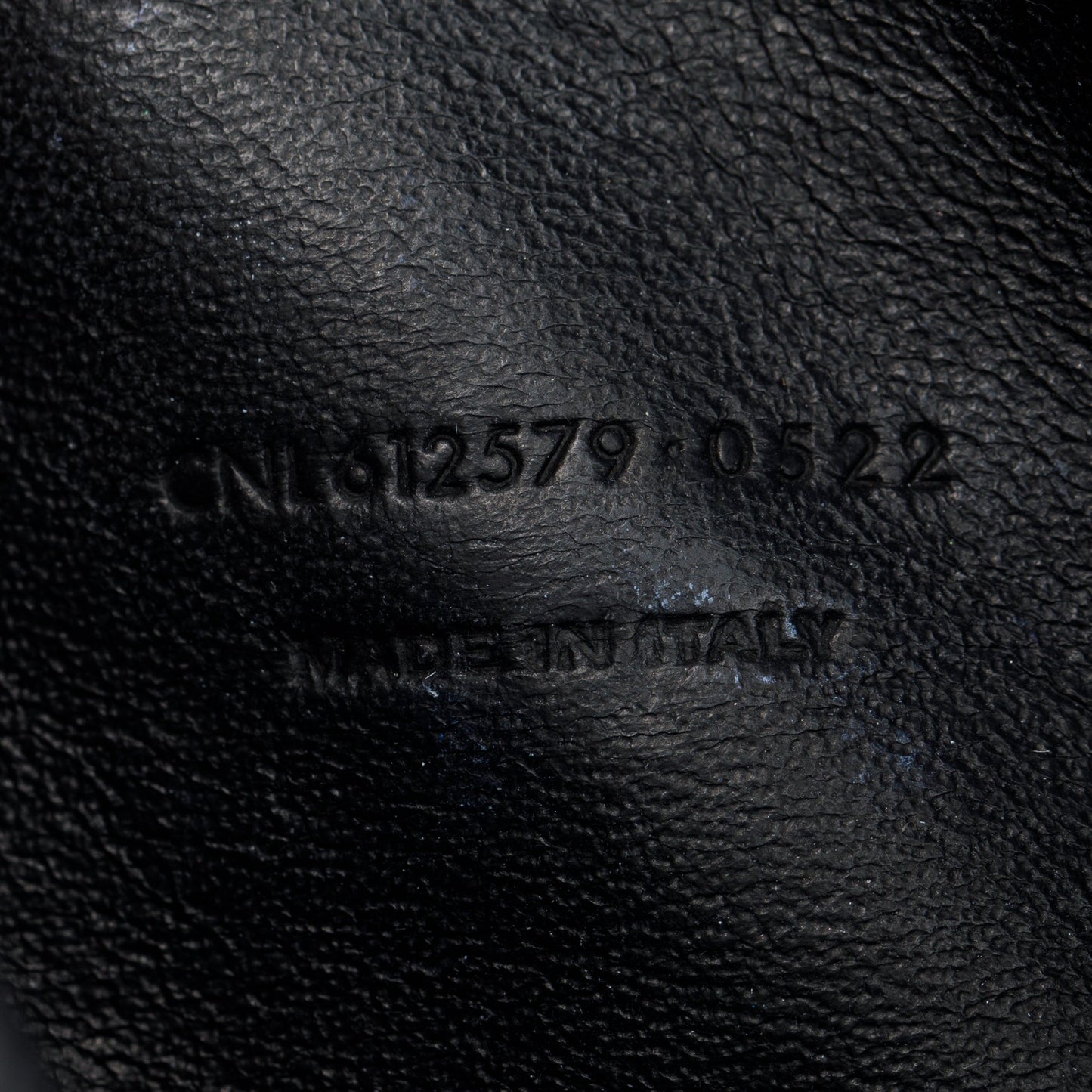 Saint Laurent 2022 Black Grain de Poudre Matelasse Mini Lou Camera Bag